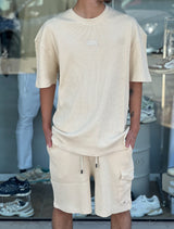 GCDS Over Size Short Suit GC251M02-013 | Cream