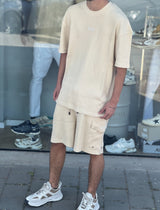 GCDS Over Size Short Suit GC251M02-013 | Cream