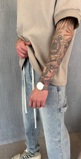 Nammos Over Size Jeans | Light Blue