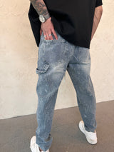 Nammos Over Size Jeans | Light Blue