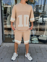 Nammos חליפה אובר סייז Be your self | Camel/White