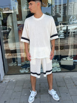 Nammos חליפה אובר סייז 88 | White/Black