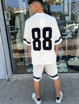 Nammos חליפה אובר סייז 88 | White/Black