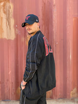 NEW ERA NBA TRACK JACKET CHIBUL BLKFDR 60416400 | BLACK