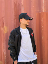 NEW ERA NBA TRACK JACKET CHIBUL BLKFDR 60416400 | BLACK