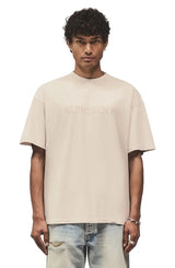 REPRESENT Embroldered Serlf Logo T-Shirt MLM100234-25 I Concrete