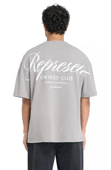 REPRESENT Owners Club Script T-Shirt OCM41201-46 I Slate (Grey)
