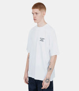 Drole de Monsieur Le T-Shirt Slogan PERM-TS203-CO002 | White