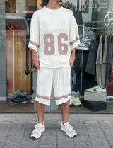 Nammos חליפה אובר סייז 86 | White/Beige