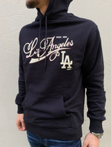 NEW ERA MLB RETRO GRPHC OS HOODY LOSDOD NVYWHI 60424374 I BLUE NAVY