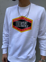 DIESEL S-GINN-K27 Sweatshirt l White