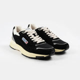 AUTRY Sneakers HYLM UM07 I Suede / Mesh Black / Silv