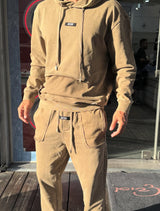 GCDS Over Size Sport Suit GC252MS01 - 013 | Camel