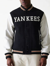 NEW ERA MLB WRDMRK VRSITY JCKT NEYYAN 60684313 | Black