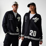 NEW ERA NE KNIT CARDIGAN NEWERA 60684383 | Black