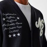 NEW ERA NE KNIT CARDIGAN NEWERA 60684383 | Black