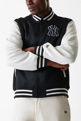 NEW ERA MLB BOMBER JCKT NEYYAN 60684282 | Black