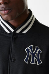 NEW ERA MLB BOMBER JCKT NEYYAN 60684282 | Black