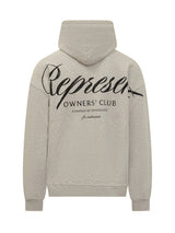 REPRESENT Owners Club Script Hoodie OCM41200-30 I Cream Marl