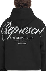 REPRESENT Owners Club Script Hoodie OCM41200-001 I Black