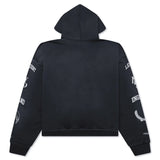 REPRESENT Legacy Crest Hoodie MLM100372-041 I Stained Black