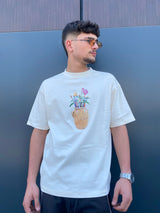 Drole de Monsieur Le T-Shirt Pinceaux D-TS183-CO002-CM | Cream