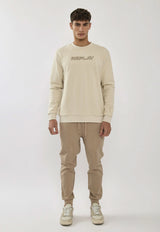REPLAY M Crew Neck Suit 26163712 I Beige