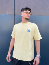 Drole de Monsieur Le T-Shirt Slogan D-TS190-CO002-ST | Straw