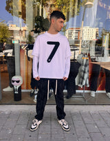 NAMMOS חולצה שרוול דאבל 7 I White