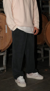 NAMMOS מכנס אובר סייז כותנה I Dark Blue