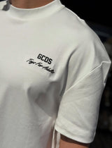 GCDS Men Oversize T-Shirt GC252MT06 101 | White