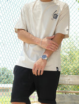 NEW ERA MLB FOOD GRAPHIC OS TEE NEYYAN STNVY 60435533 | Beige