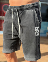 GCDS Men Loose Short Suit GC261MS03-001 | Black