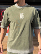 GCDS Men Loose Short Suit GC261MS03-061 | Olive