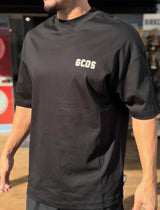 GCDS Men OverSize T-Shirt GC261MT17-001 | Black