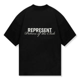 REPRESENT Patron Of The Club T-Shirt OverSize MLM4274-01 | Black