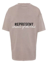REPRESENT Patron Of The Club T-Shirt OverSize MLM4274-505 | Mudstone