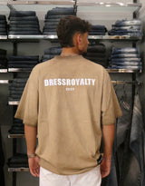 Nammos T-Shirt Over Size | Camel Stone Wash