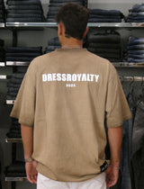 Nammos T-Shirt Over Size | Camel Stone Wash