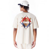 NEW ERA WRLD SRIES DRP SHLDR TEE NEYYAN 60564866 | Cream
