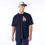 NEW ERA WRLD SRIES DRP SHLDR TEE LOSDOD 60564869 | Navy