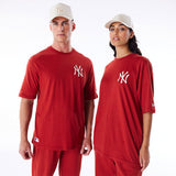 NEW ERA LEAGUE ESSNTLS LC OS TEE NEYYAN 60564754| Red