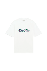 Drole de Monsieur Le T-Shirt Drole Raisin E-TS214-CO165-WT | White