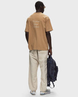 Drole de Monsieur Le T-Shirt Slogan Callgraphy E-TS209-CO002 | Ice Brown