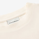 Drole de Monsieur Le T-Shirt Slogan Fleurs E-TS210-CO002 | Cream