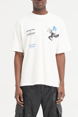 REPRESENT Icarus T-Shirt OverSize MLM467-72 | Flat White