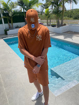 NEW ERA LEAGUE ESSNTLS LC OS TEE NEYYAN 60435552| Orange