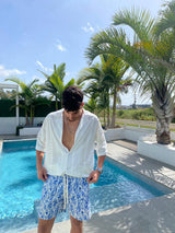 Fil Rouge Swim Suit NAMMOS | Blue / White