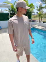 NEW ERA LEAGUE ESSNTLS LC OS TEE NEYYAN 60435555 | Beige