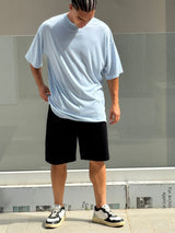 NAMMOS Over SIze Linen T-Shirt RAMPA I Light Blue